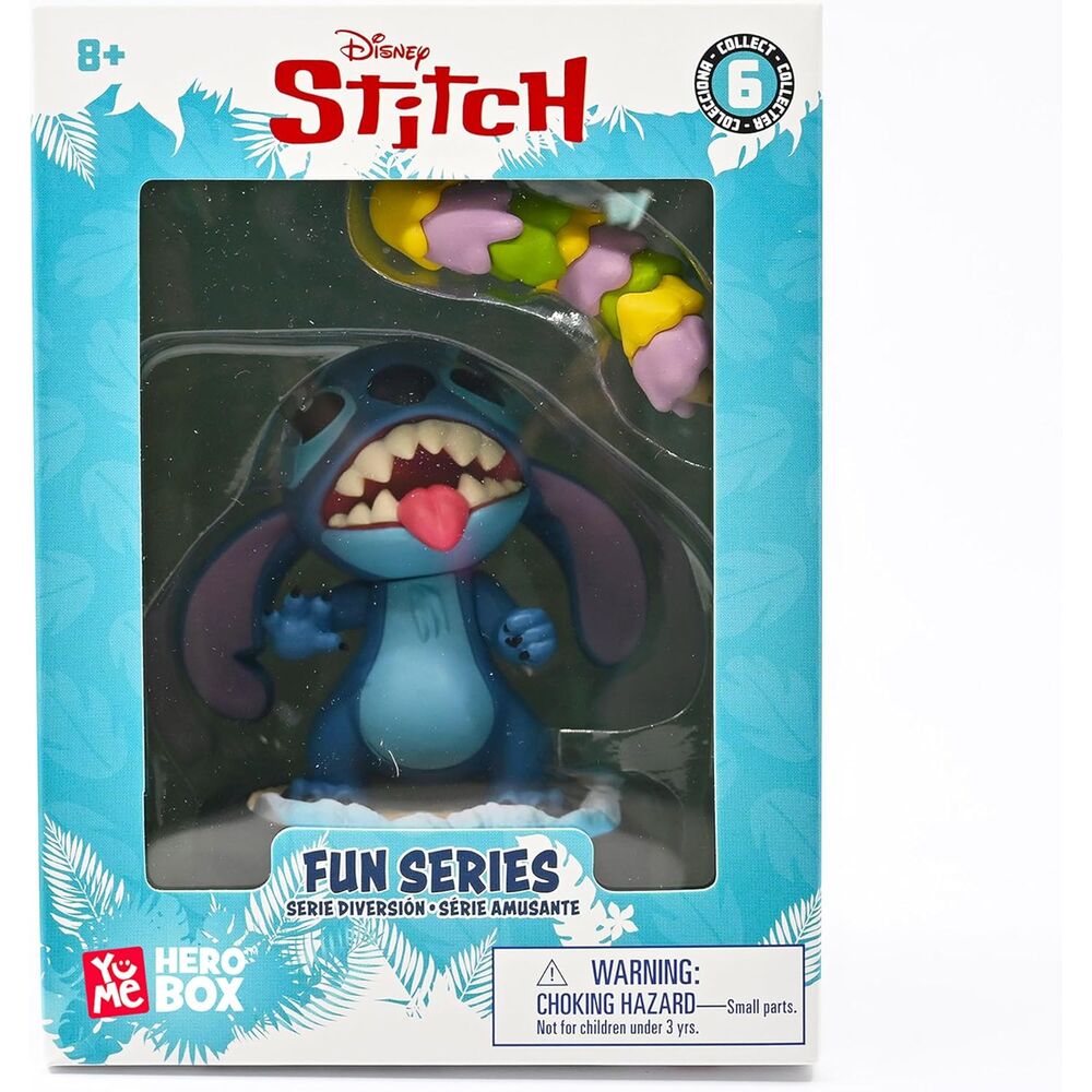 Stitch Figur Gluton Hero Box Stitch Disney 8 cm