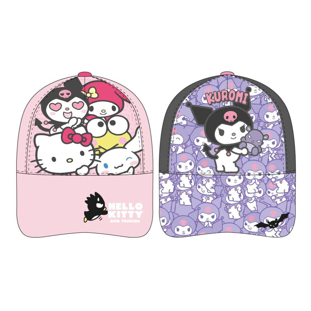 hello kitty and friends cap assortment
