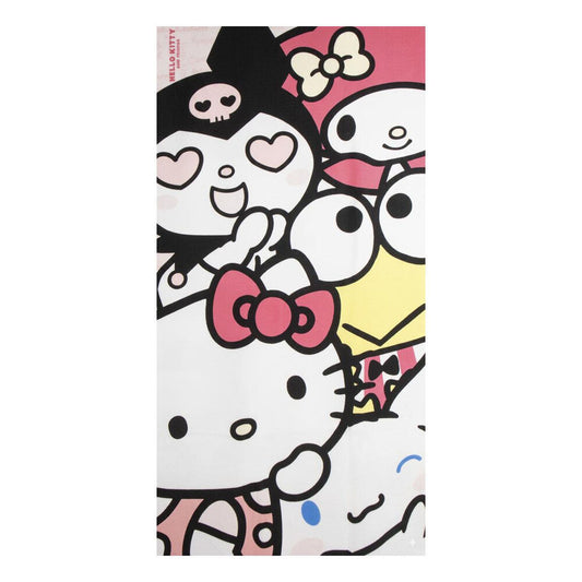 Asciugamano in microfibra Hello Kitty e amici