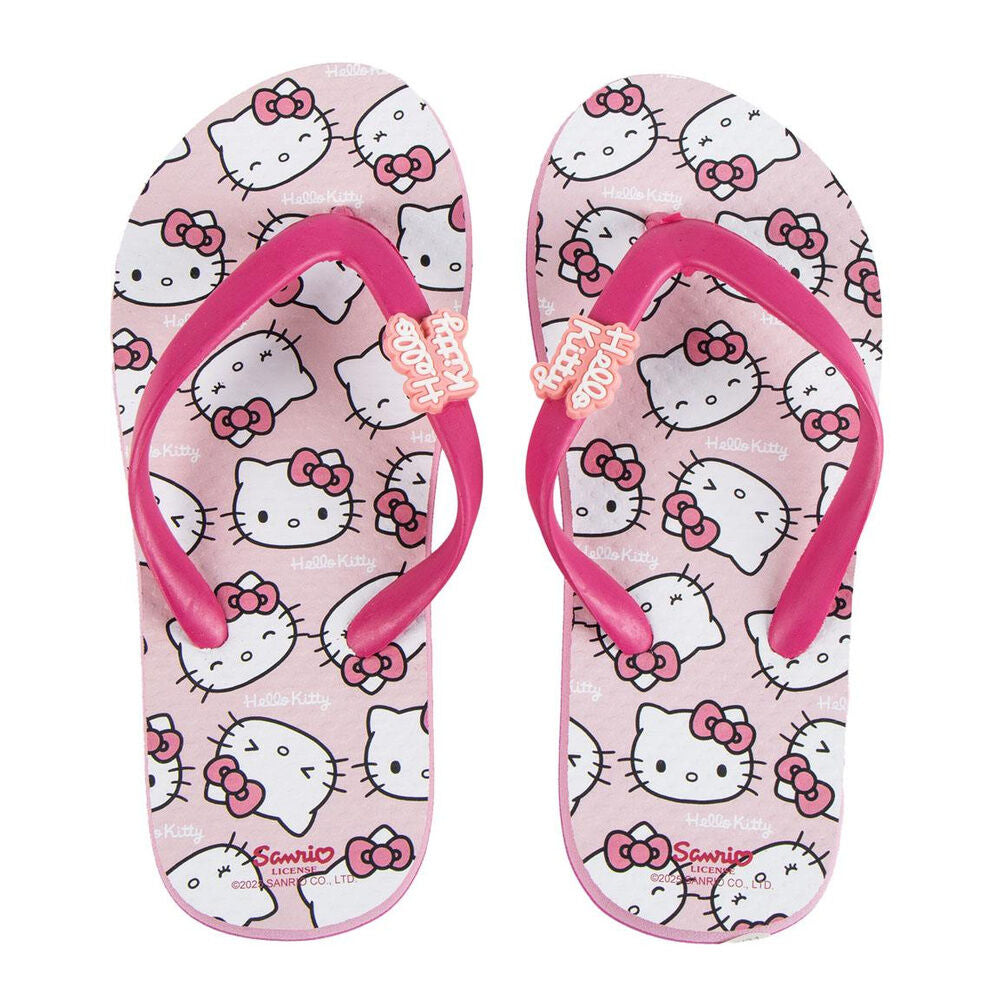 hello kitty premium flip flops