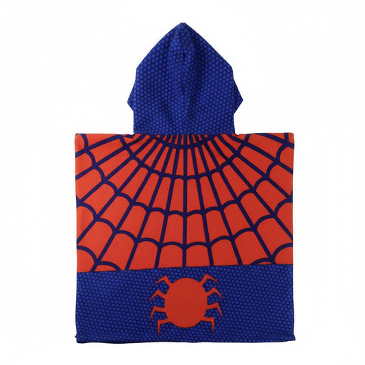 Spiderman Marvel microfiber poncho towel
