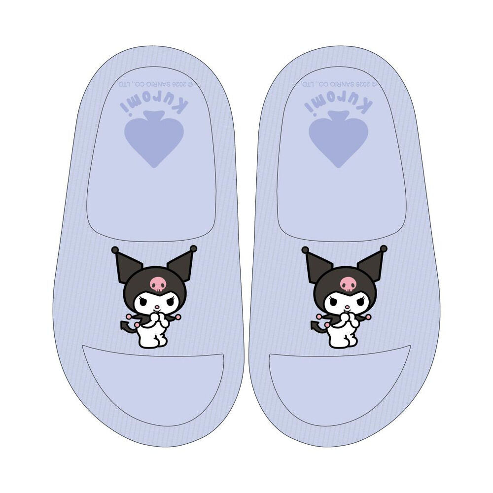Kuromi Hello Kitty Flip Flops