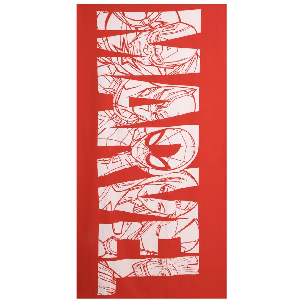 marvel logo microfiber towel