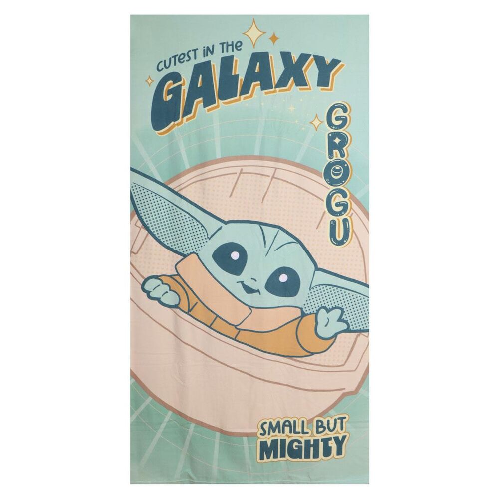 grogu the mandalorian star wars microfiber towel