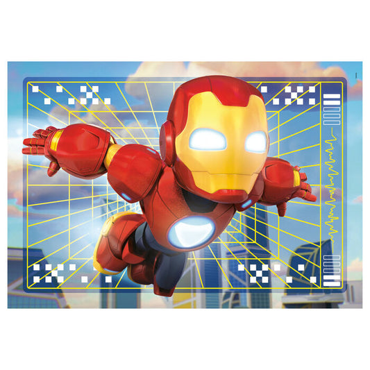 Puzzle Iron Man and His Super Team Marvel 2x20pcs