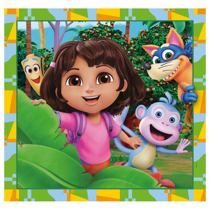 Dora the Explorer Puzzle 3x48pcs
