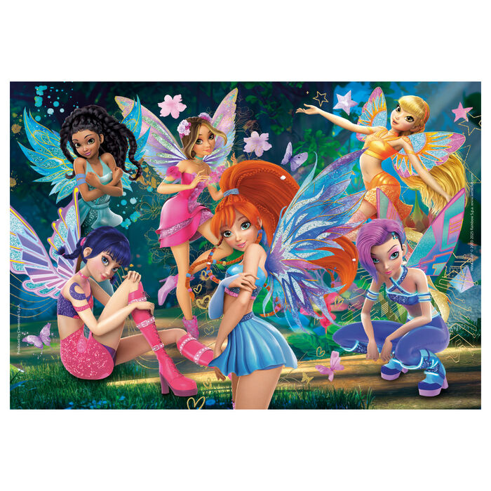 Rompecabezas Winx de 104 piezas