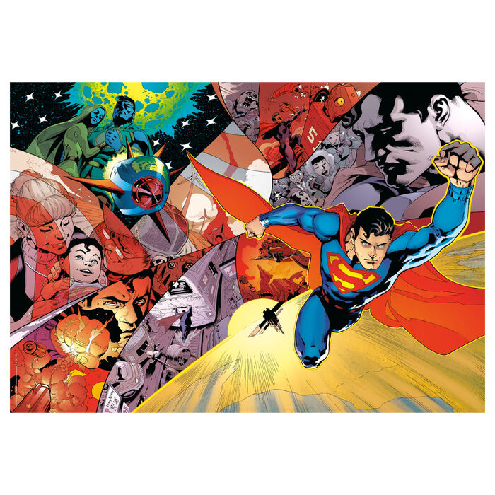 Superman DC Comics Puzzle 104pcs