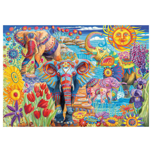 Elephant Carnival Puzzle 500pcs