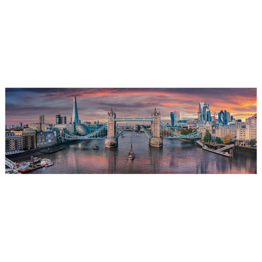 Puzzle Panorama Across the River Thames 1000pcs