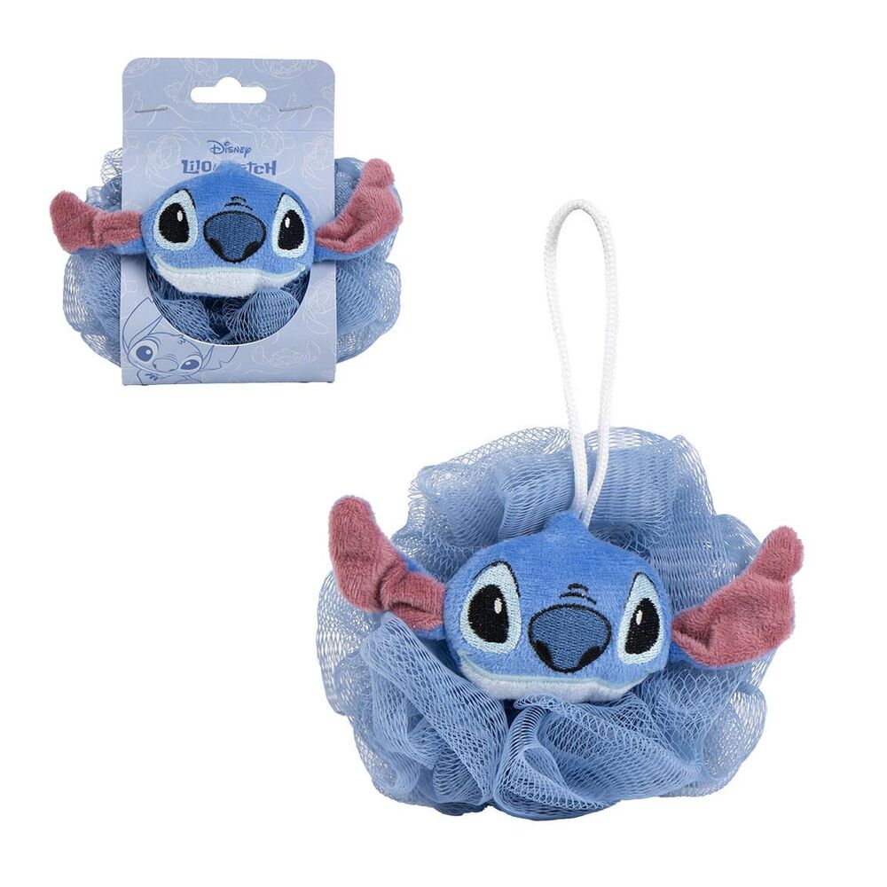 3d stitch disney shower sponge