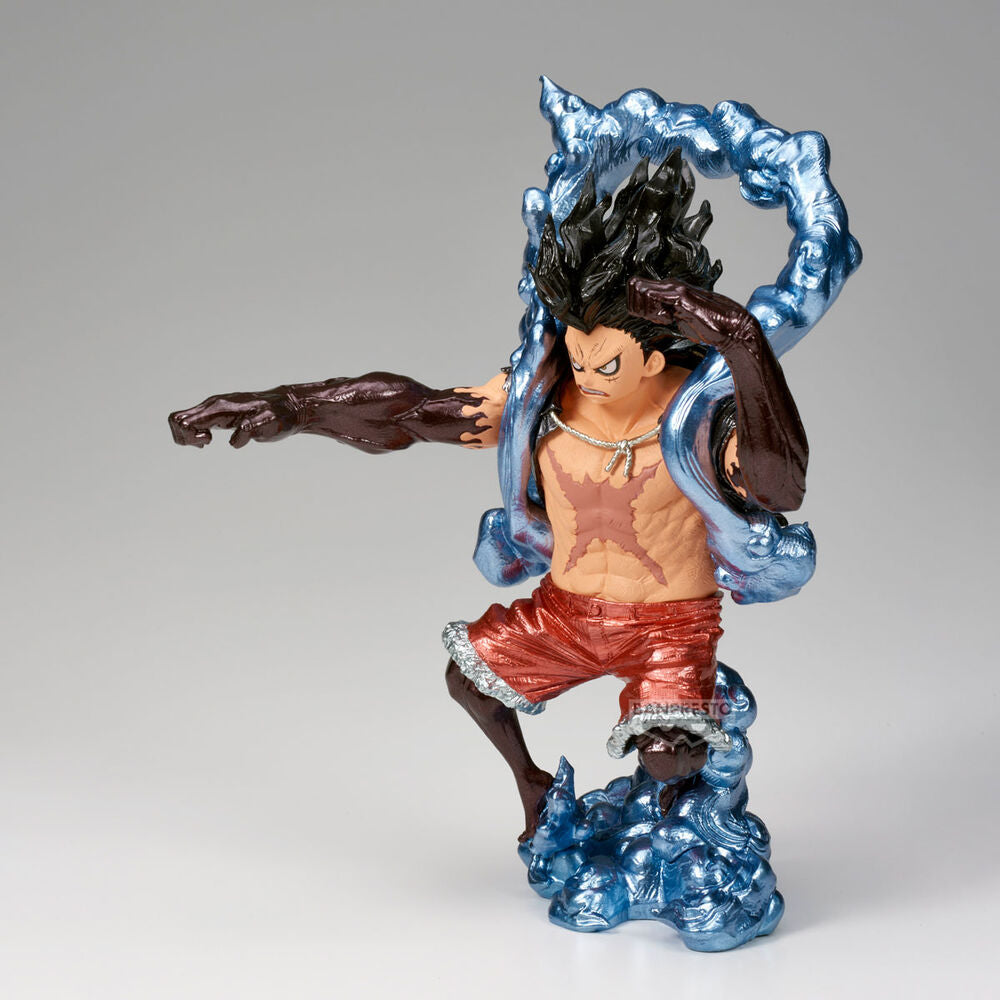 Action figure Monkey D Luffy Gear 4 Snakeman King of Artist One Piece 19cm