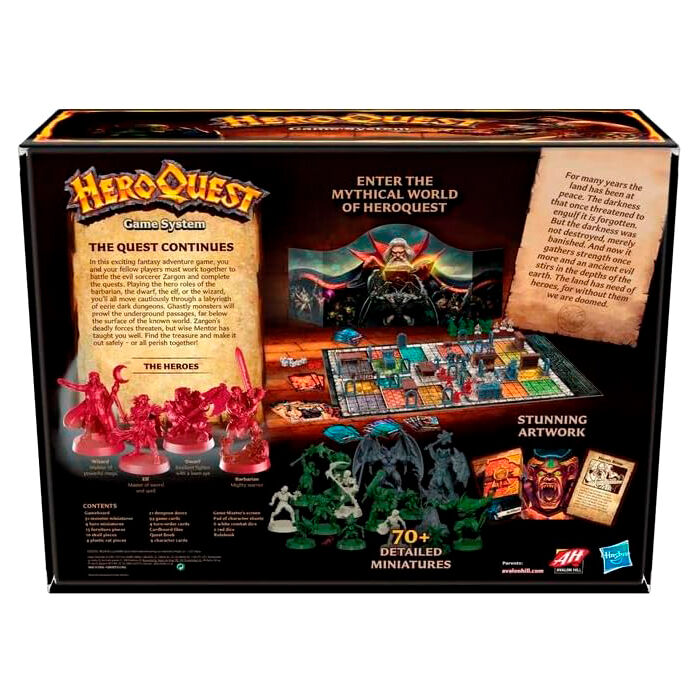 HeroQuest Board Game (English)
