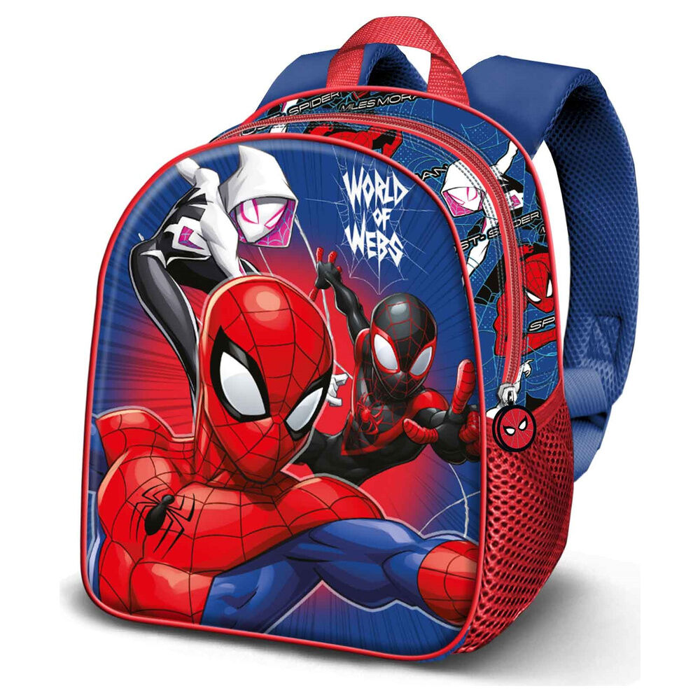 3d word spiderman marvel backpack 31cm