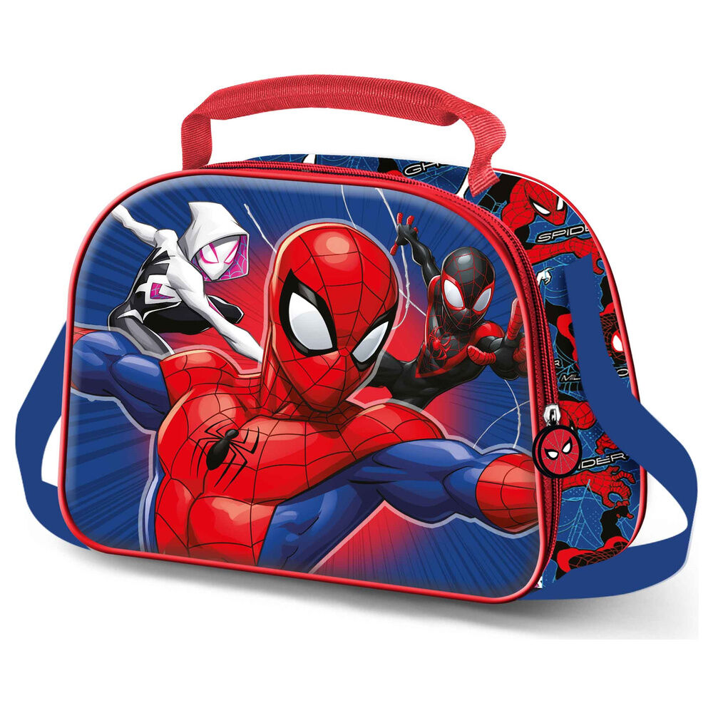 3d word spiderman marvel snack bag