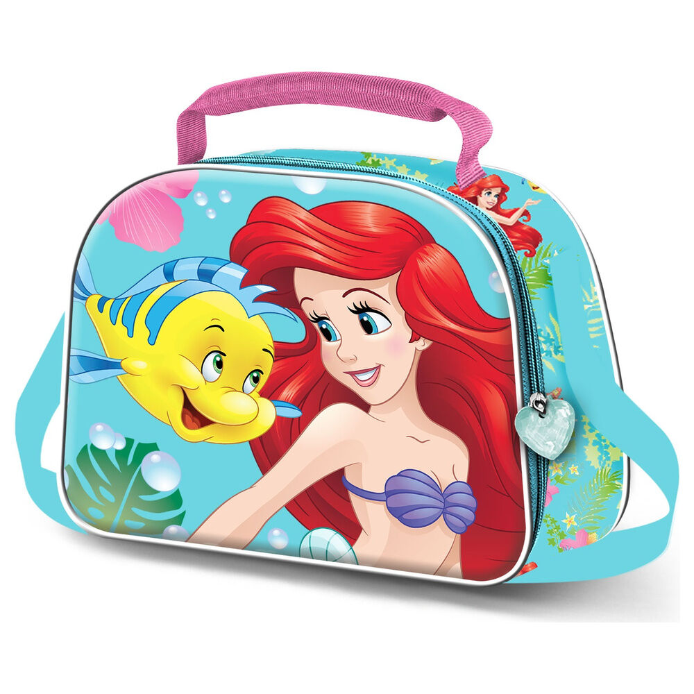 disney little mermaid 3d dive lunch bag