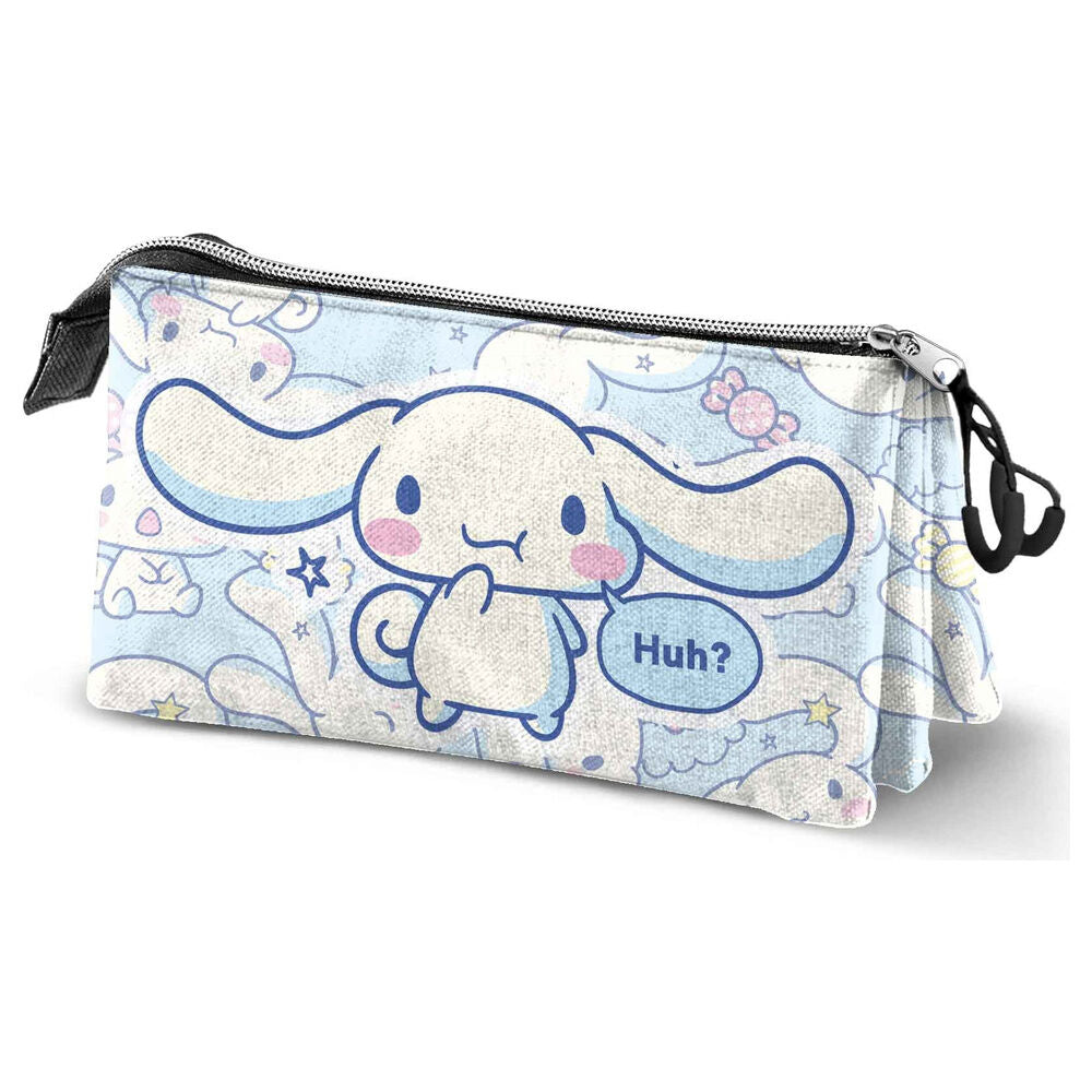 Cinnamoroll Hello Kitty triple pencil case