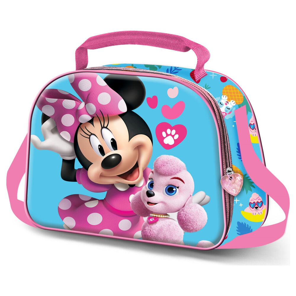 3d tender minnie disney lunch bag