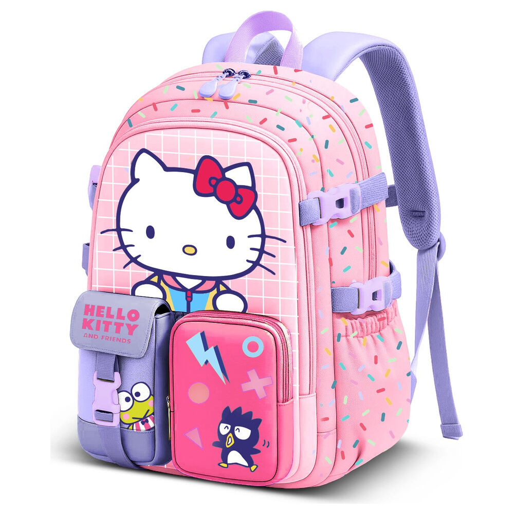 Mochila Kuromi Hello Kitty de 41 cm