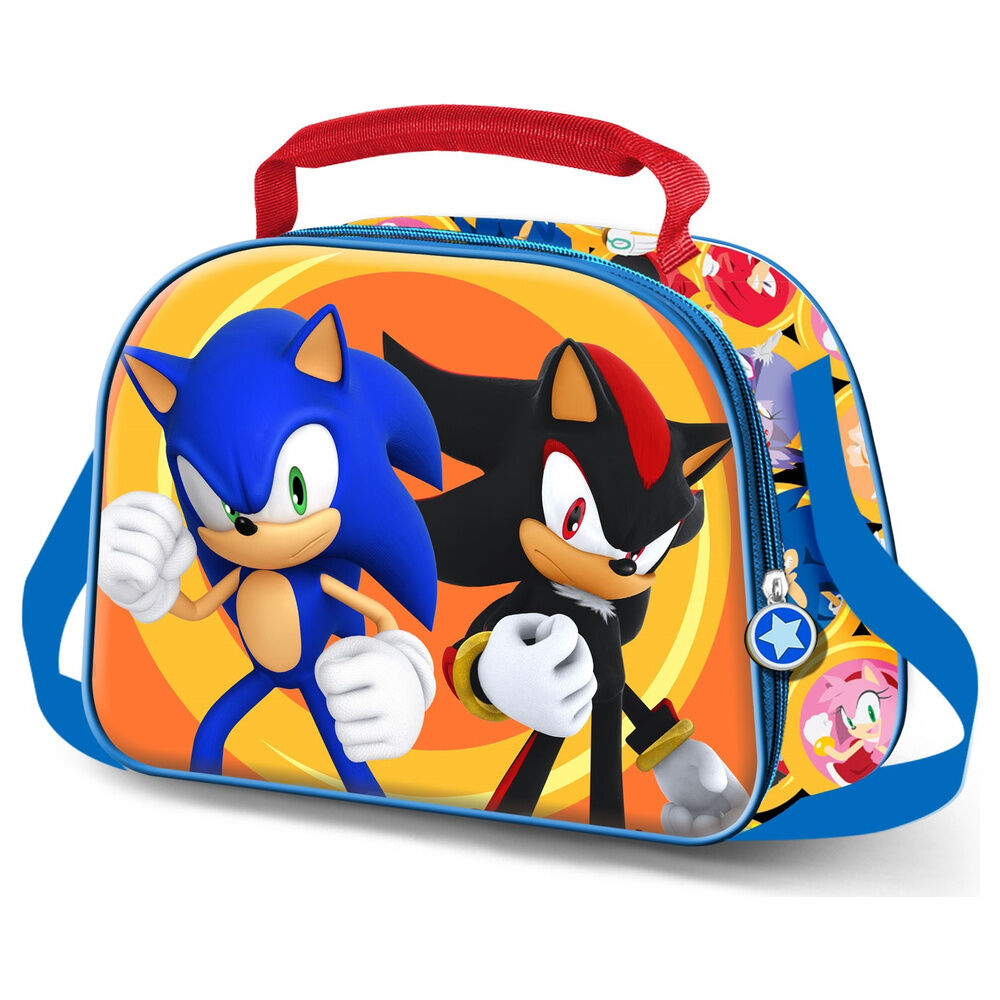 3d shadow sonic the hedgehog snack bag