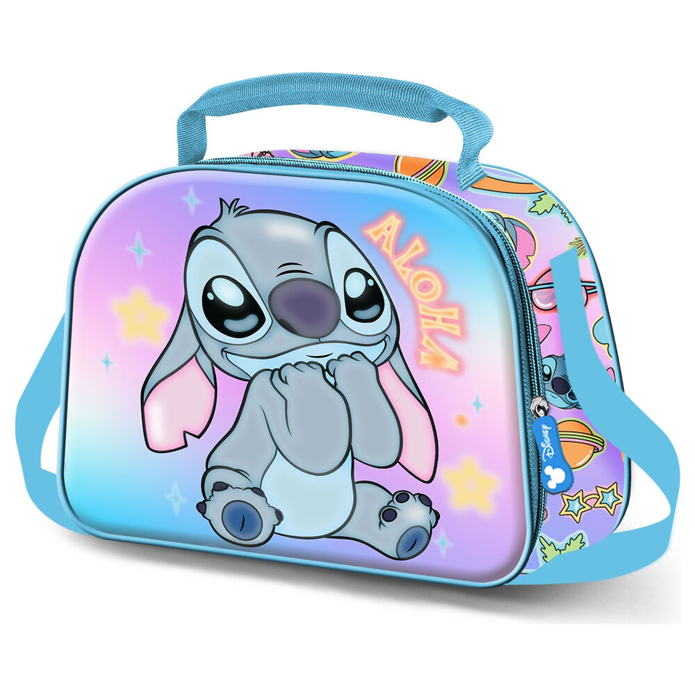 disney aloha stitch 3d lunch bag