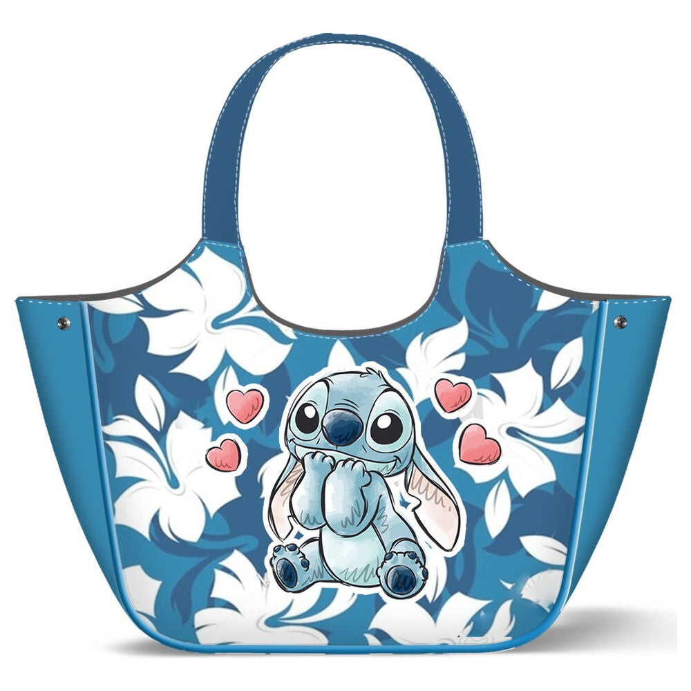 disney blue stitch beach bag