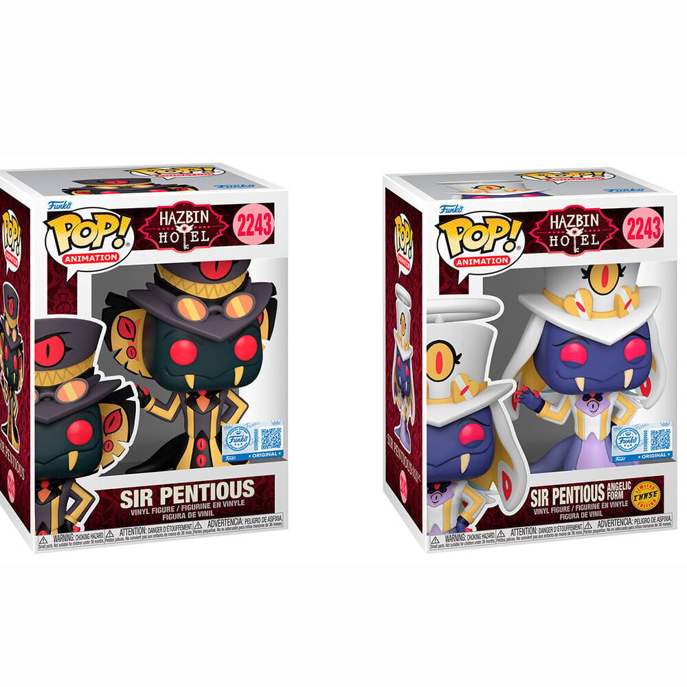 POP Figure Hazbin Hotel Sir Pentious Exclusive 5 1 Chase