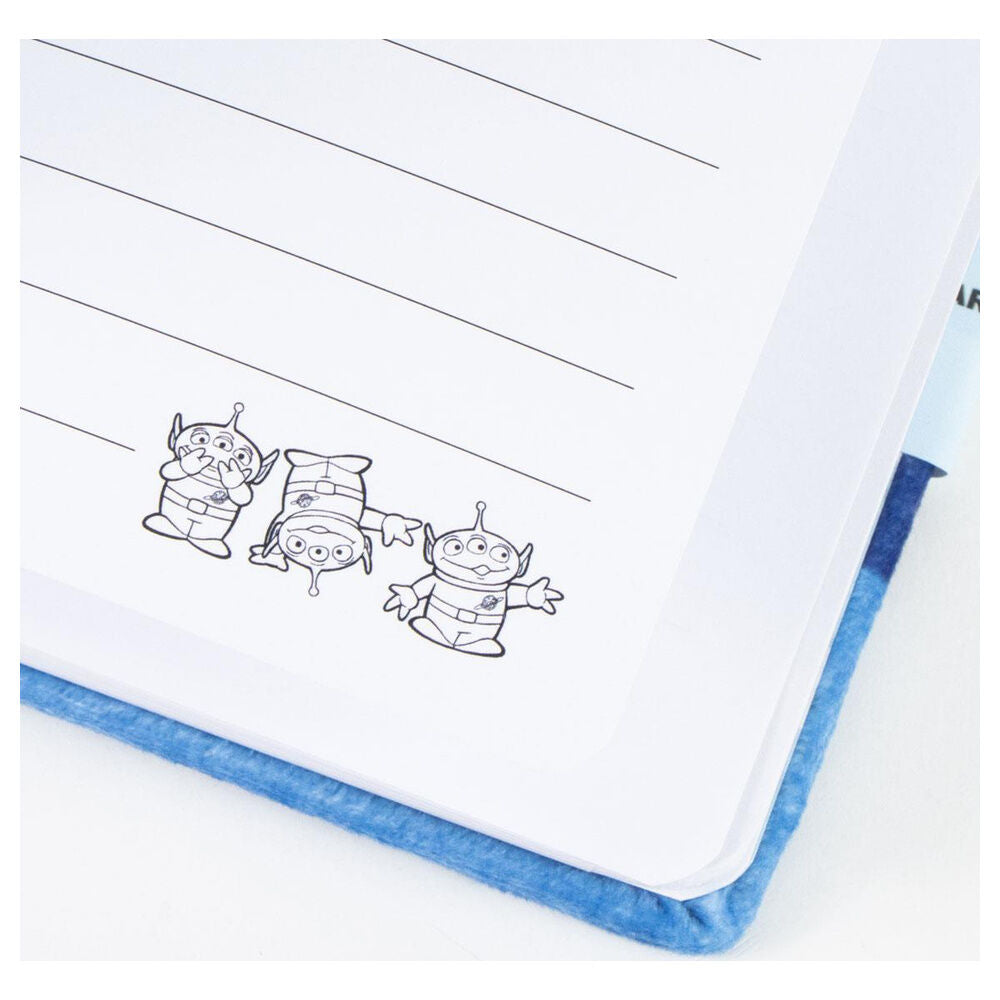 Carnet en peluche Toy Story Disney Pixar (Assortiment)