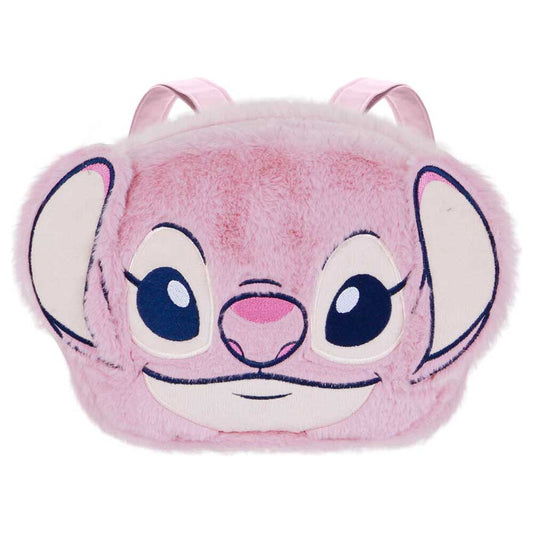 Zaino a forma di cuore con angelo e peluche di Stitch Disney