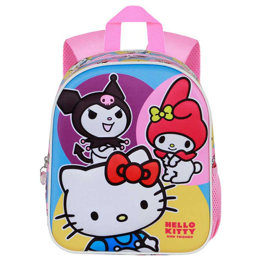 Mochila 3D de Hello Kitty y sus amigos de 30 cm