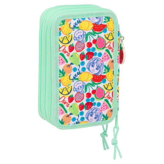 Estuche triple para lápices de Dora la Exploradora 37 piezas