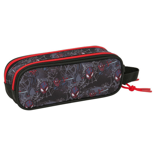Astuccio doppio per matite di Miles Morales Spiderman Marvel