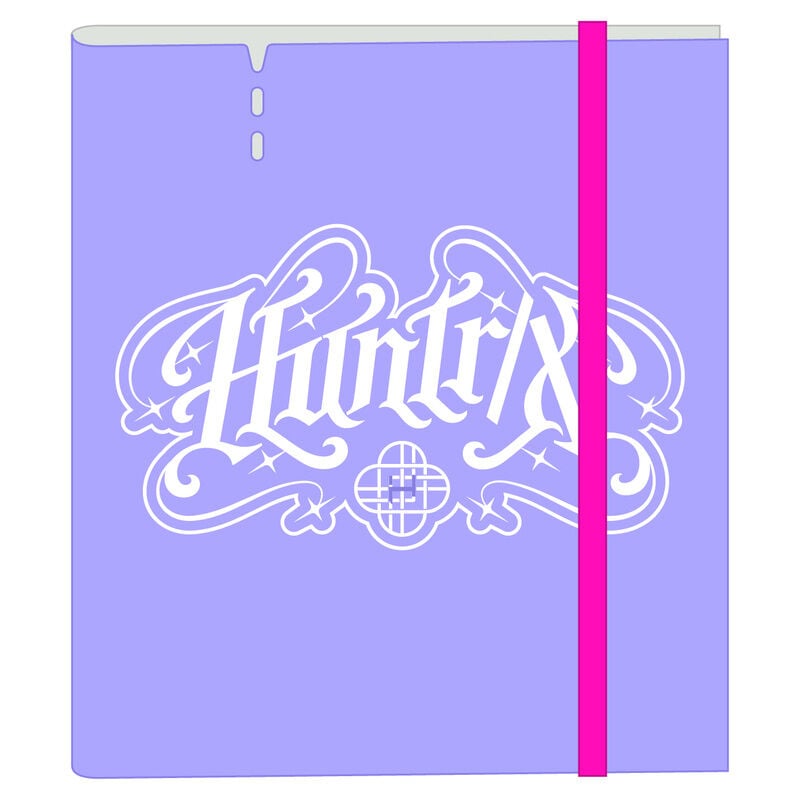 Kpop Demon Hunters 4-ring binder