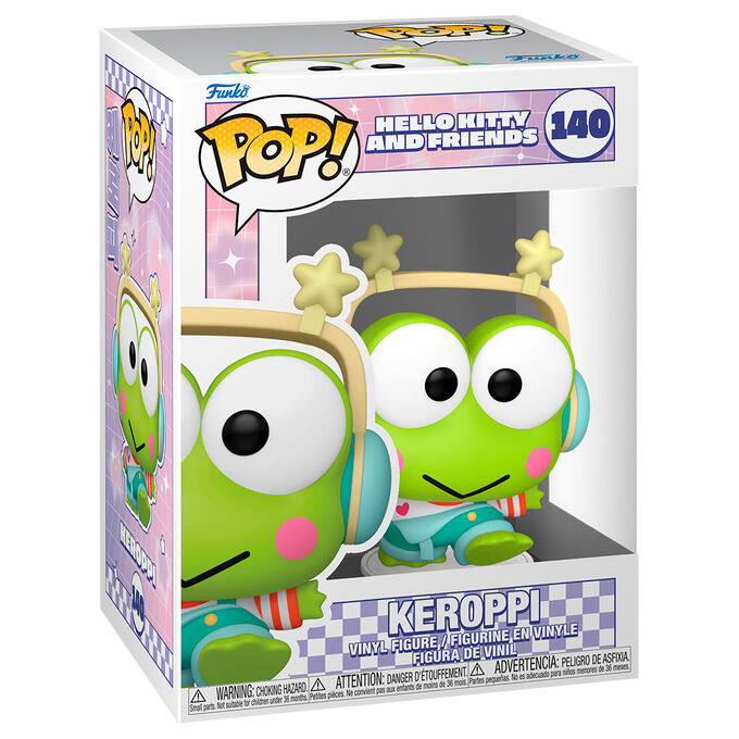 Figura POP de Hello Kitty y sus amigos Keroppi