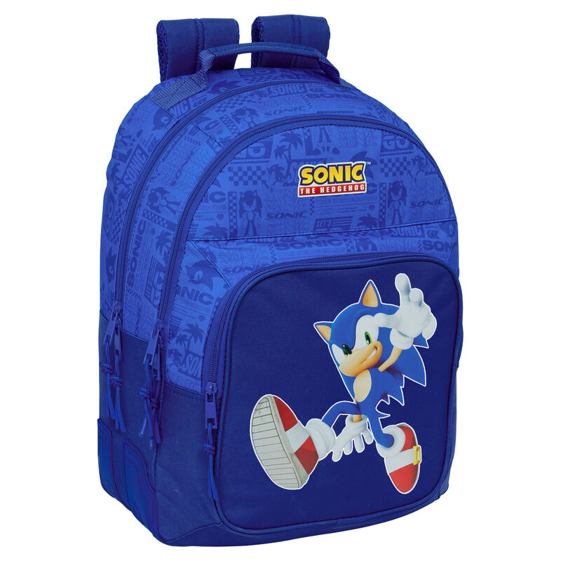Sonic the Hedgehog backpack 42cm adaptable