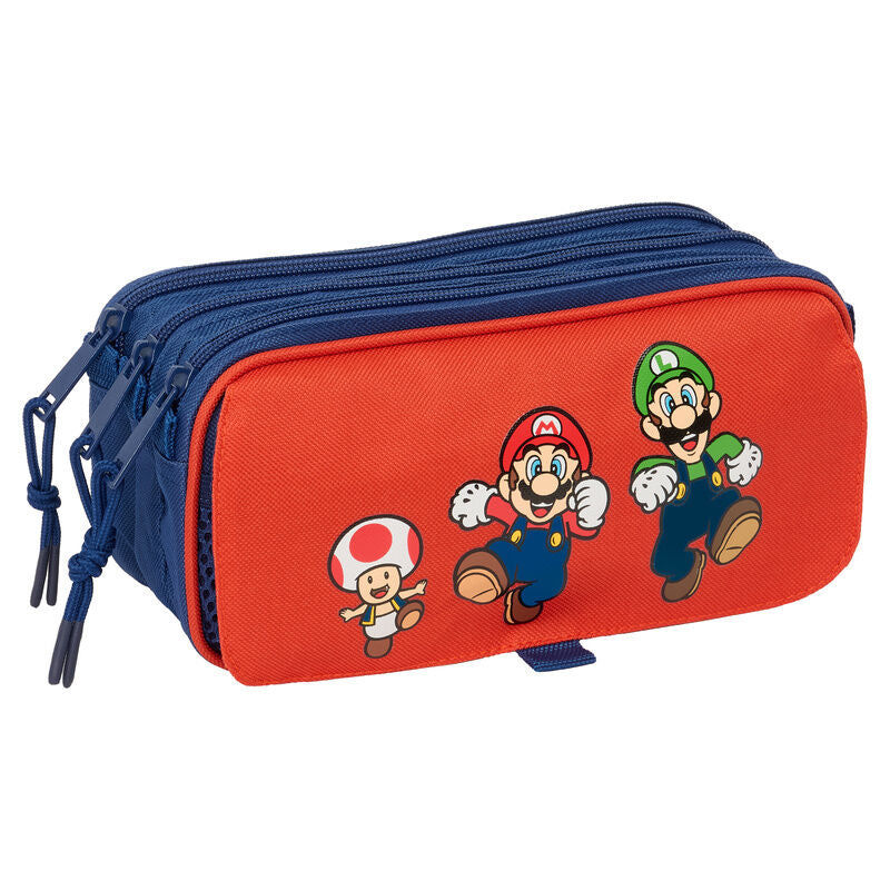 Mamma Mia Super Mario Bros triple pencil case