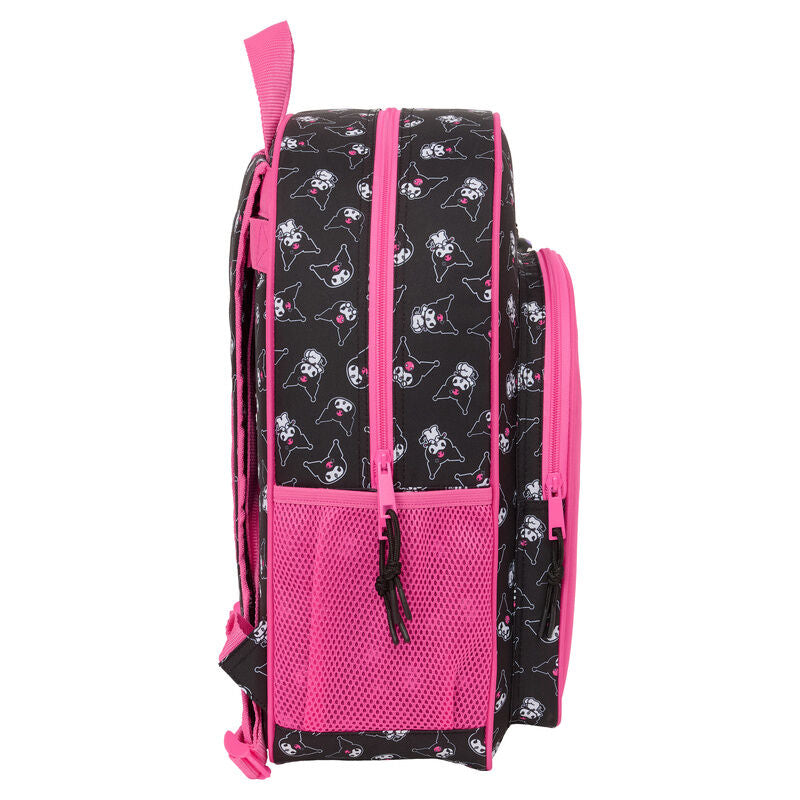 Kuromi Hello Kitty backpack adaptable 42cm