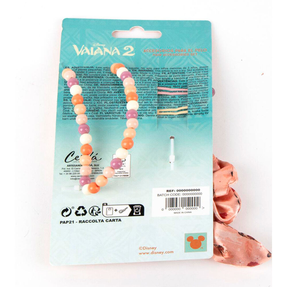 Disney Moana Vaiana Beauty Accessories Set
