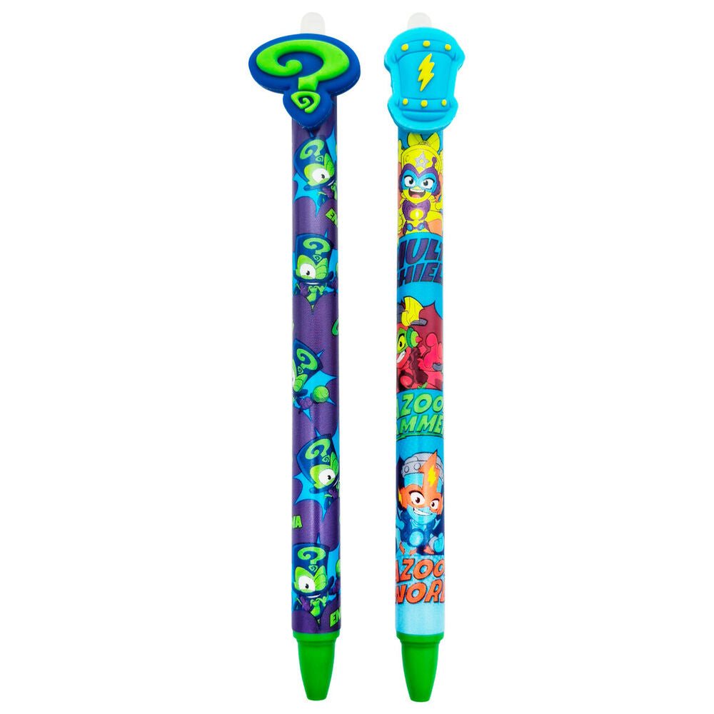 assorted superthings erasable pen