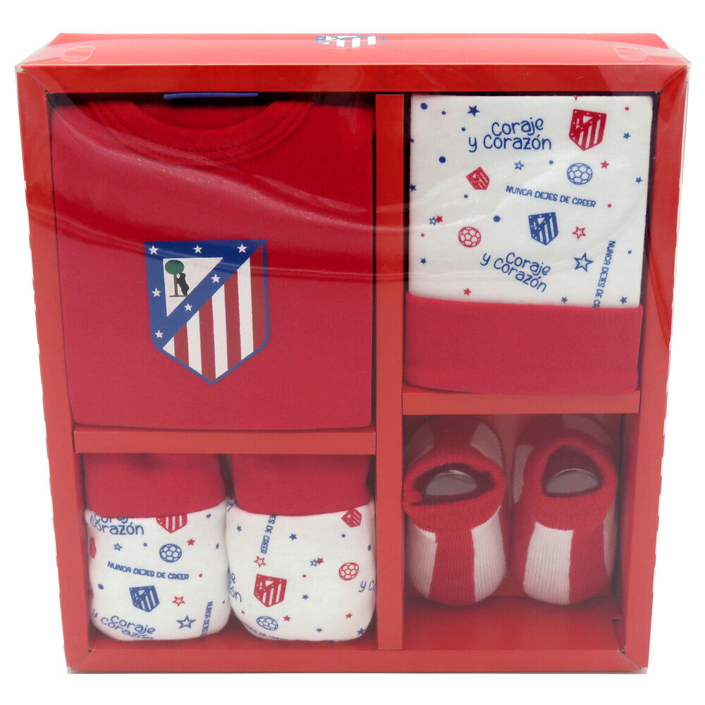 atletico de madrid baby first outfit set