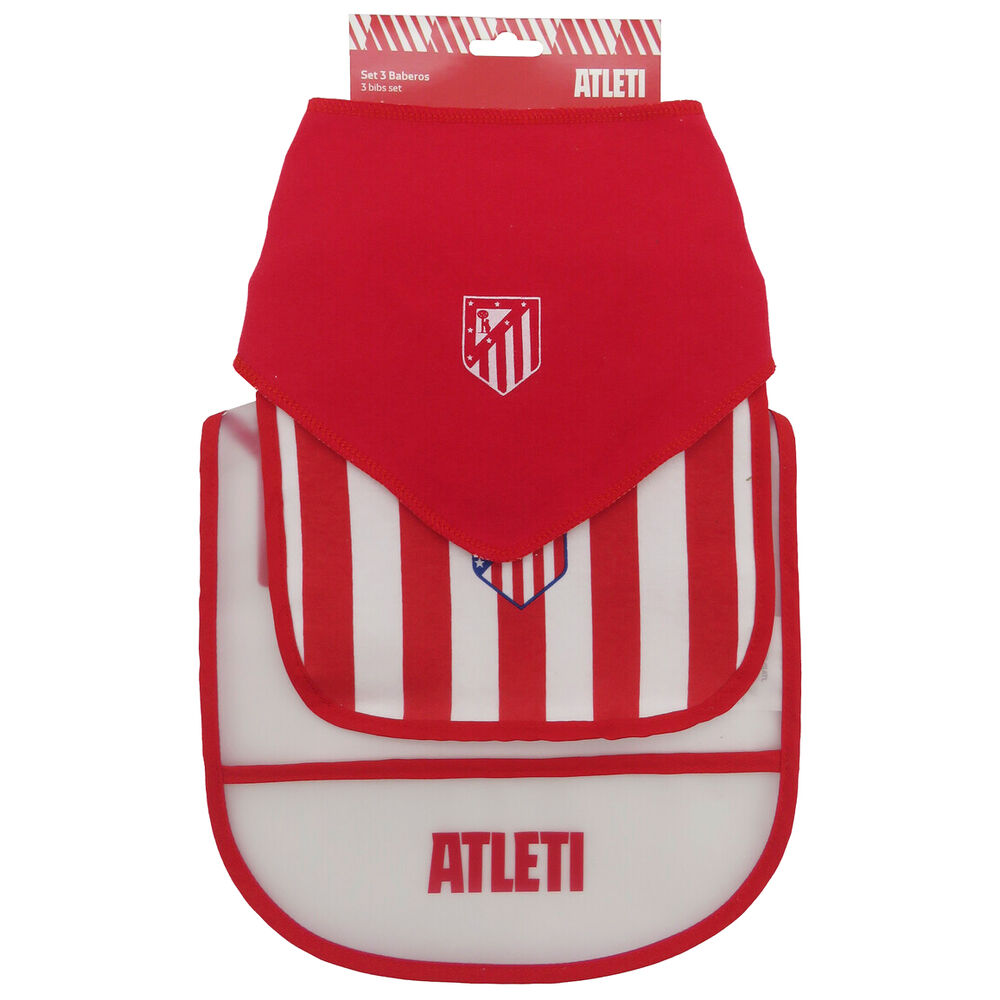 set of 3 atletico de madrid bibs