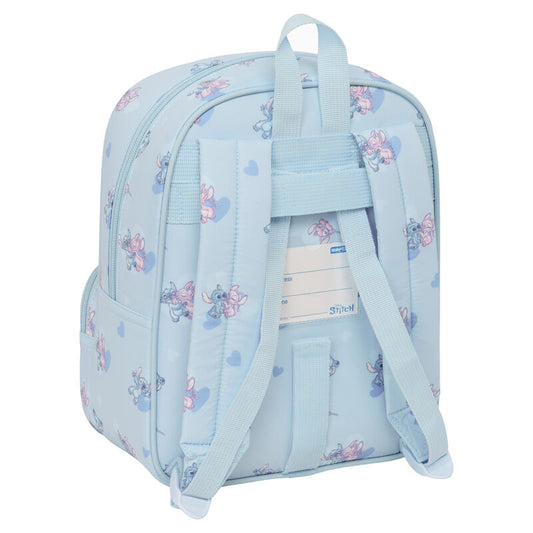 Mochila Stitch Disney de 27 cm adaptable