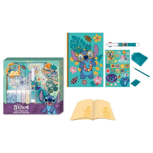 Conjunto de decoração diária Disney Stitch