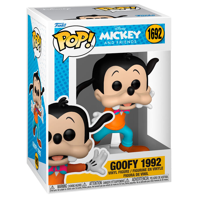 Statuetta POP di Topolino e Pippo amici 1991