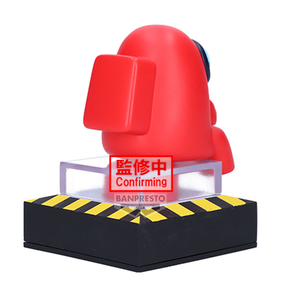 Figura Monitor Rosso Top vol 1 Among Us 10cm