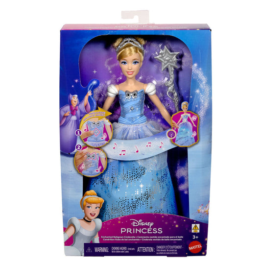 Lalka Kopciuszek Zaczarowana sukienka Disney Kopciuszek