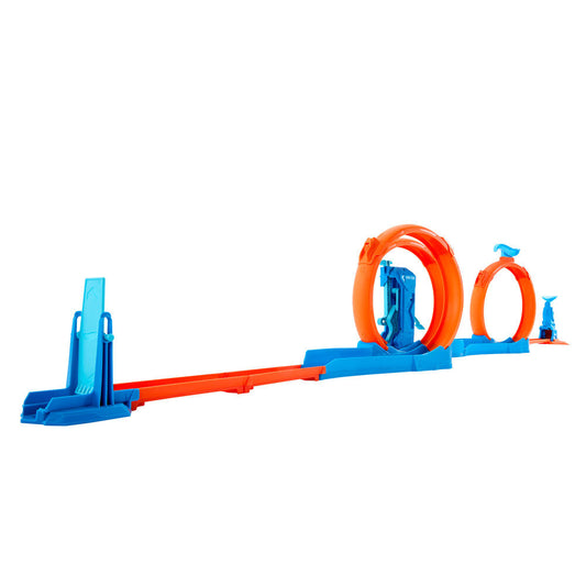 Pista Hot Wheels Triple Loop