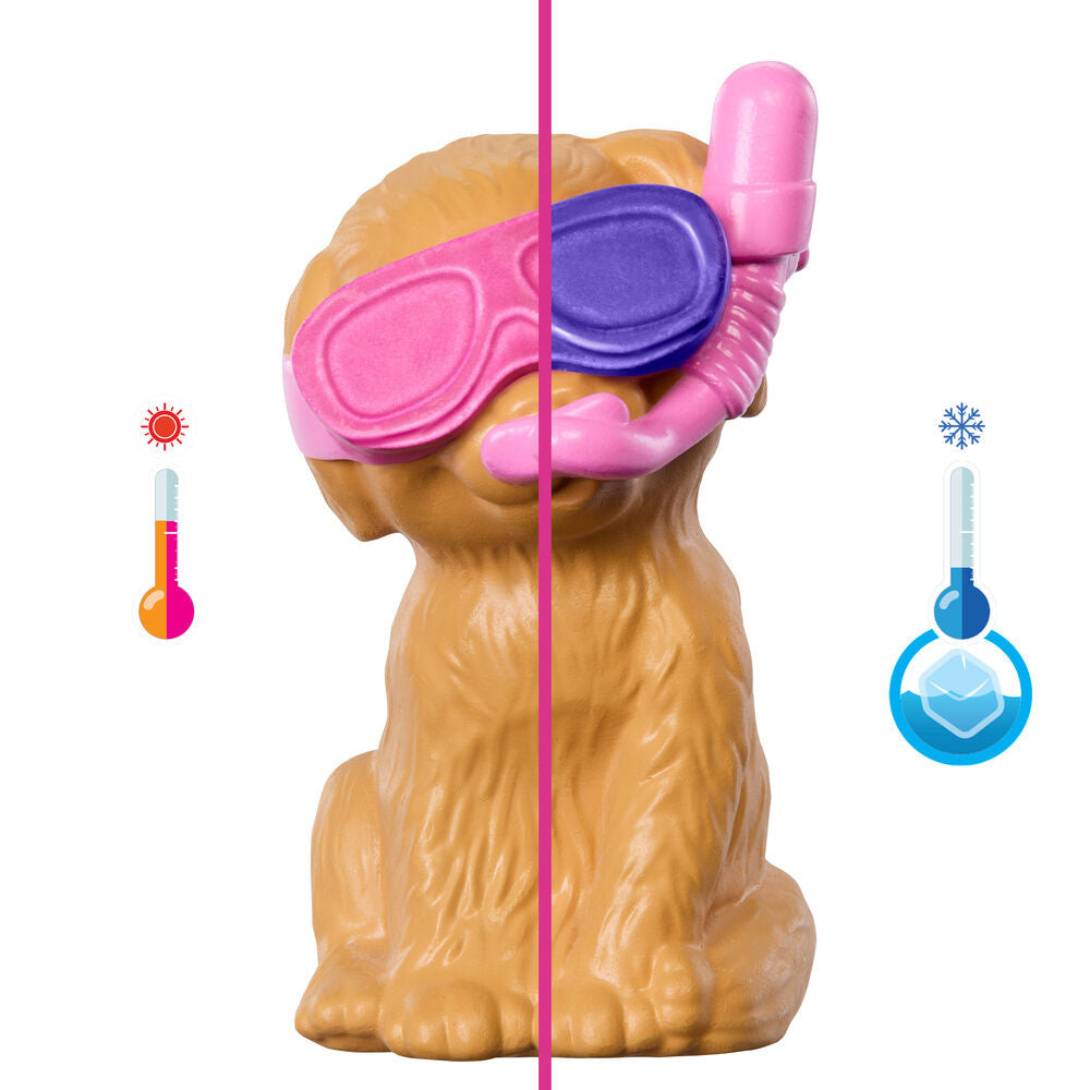 Barbie Puppe mit Welpenpool