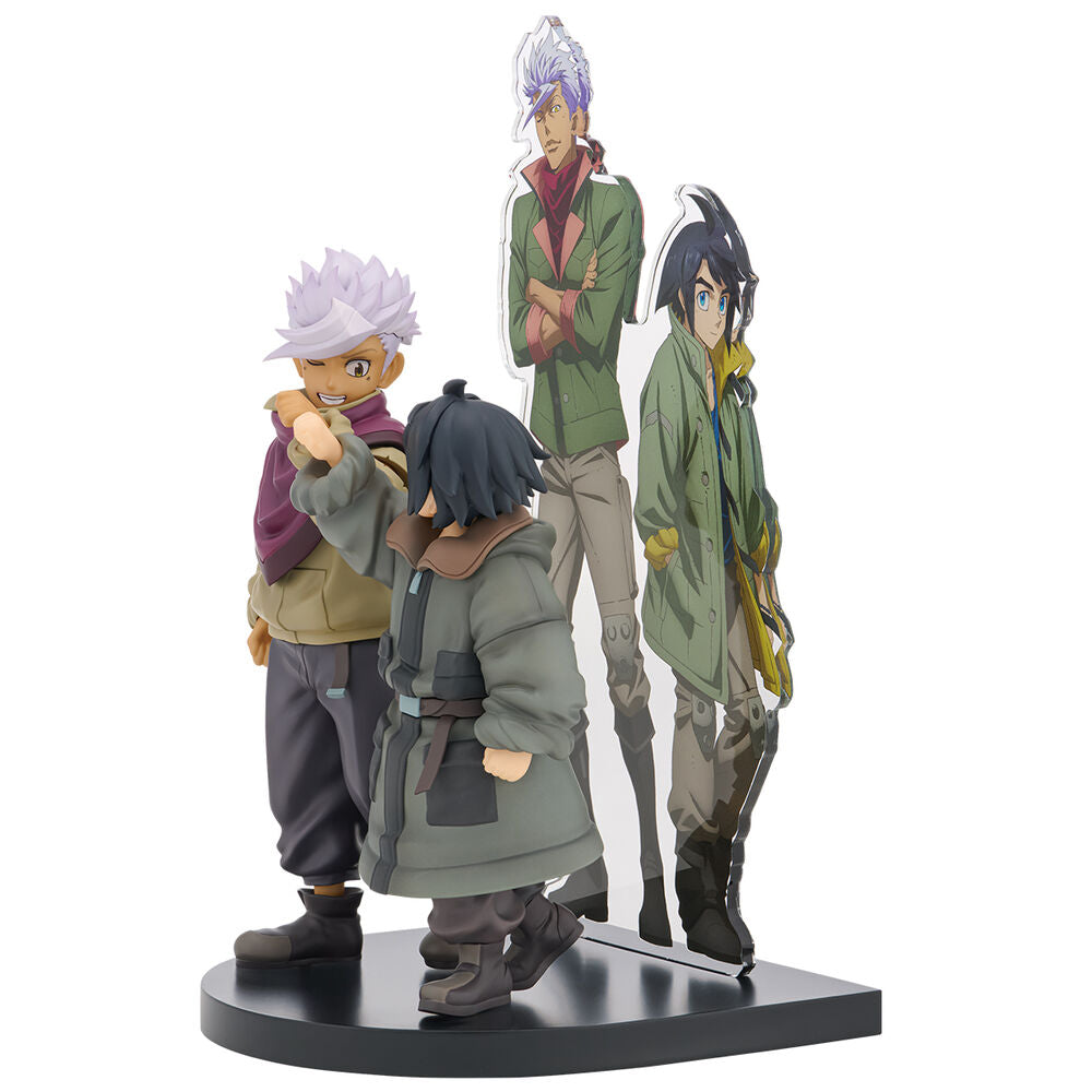 Figura Ichibansho Augus Mikazuki e Itsuka Orga Iron Blooded Orphans Mobile Suit Gundam 18cm