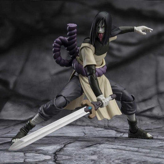 Figura S.H.Figuarts Orochimaru Buscador da Imortalidade Naruto Shippuden 15cm